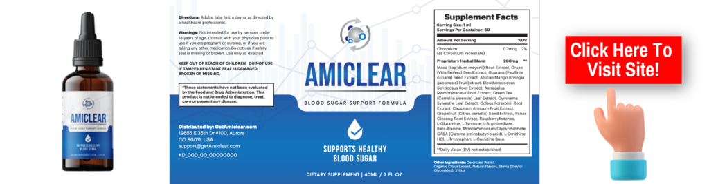 AmiClear Reviews: A Game-Changer in Type 2 Diabetes Management? Discover the Truth