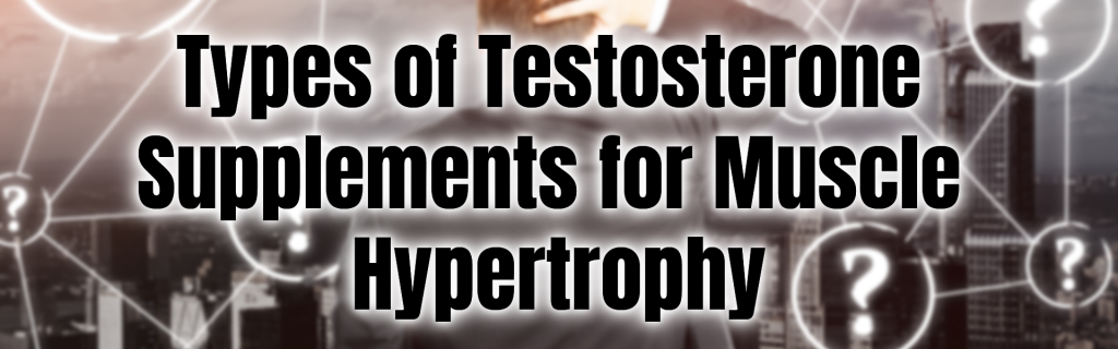 Types of Testosterone Supplements for Muscle Hypertrophy