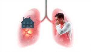 indoor air pollution worse than outside, why does my house make me cough, HVAC system making me sick, hidden mold lung damage, toxic cleaning products for lungs, how to test home air quality, best plants for indoor air purification, gas stove asthma study 2024, black dust from air vents dangerous, why am I wheezing at home, how to detox lungs from mold exposure