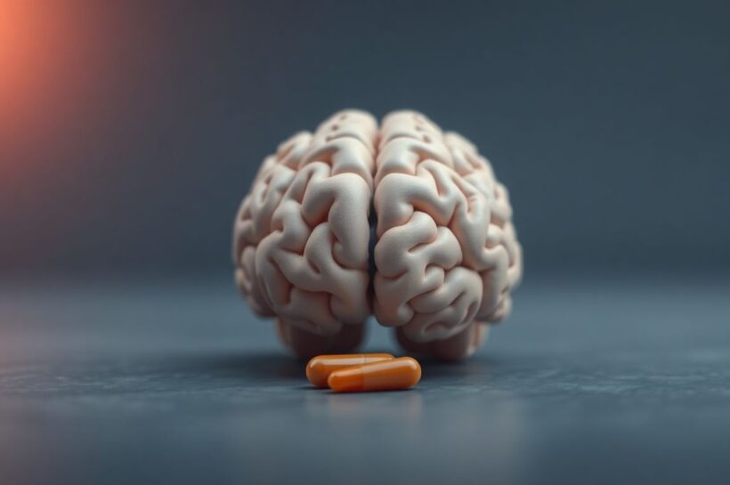 Brain with creatine supplement—brain energy support