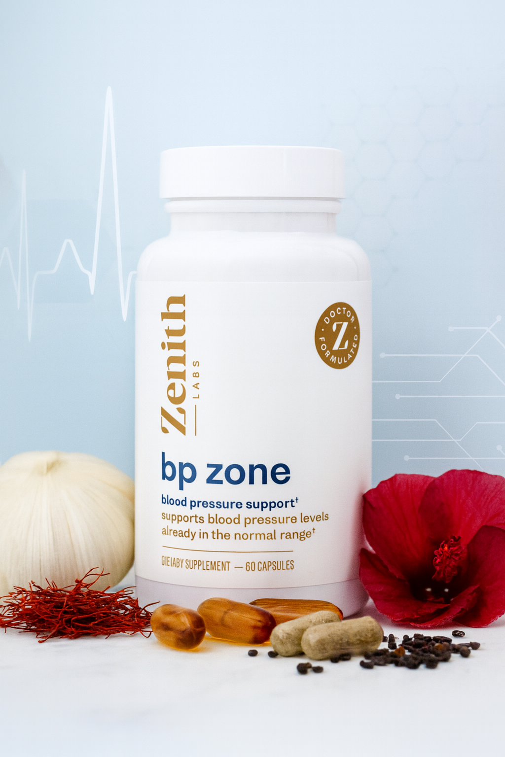 BP Zone Supplement Bottle