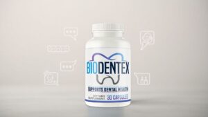 BioDentex user reviews infographic focusing on gum health improvements.