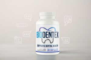 BioDentex user reviews infographic focusing on gum health improvements.