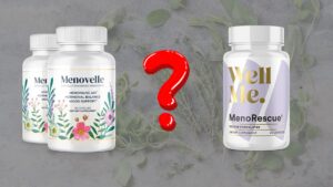 Menovelle vs MenoRescue comparison of ingredients and benefits.”