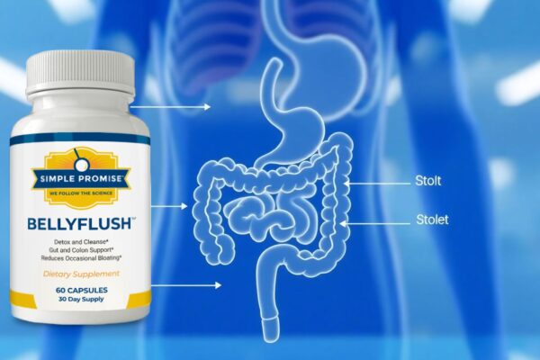 Medical illustration of gut mucosa showing how lubrication affects stool movement.