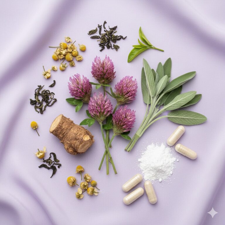🌺 The Best Supplements for Hot Flashes and Mood Swings (Science-Backed Guide)