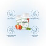 ProDentim probiotic supplement for bad breath and oral microbiome balance.