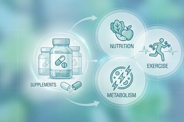 Weight loss supplements guide showing fat burners, appetite suppressants, and safety considerations.