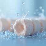 Illustration showing how hydration affects spinal disc pain