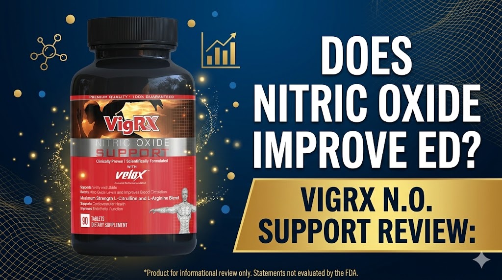 VigRX N.O. Support Review: Does Nitric Oxide Improve ED