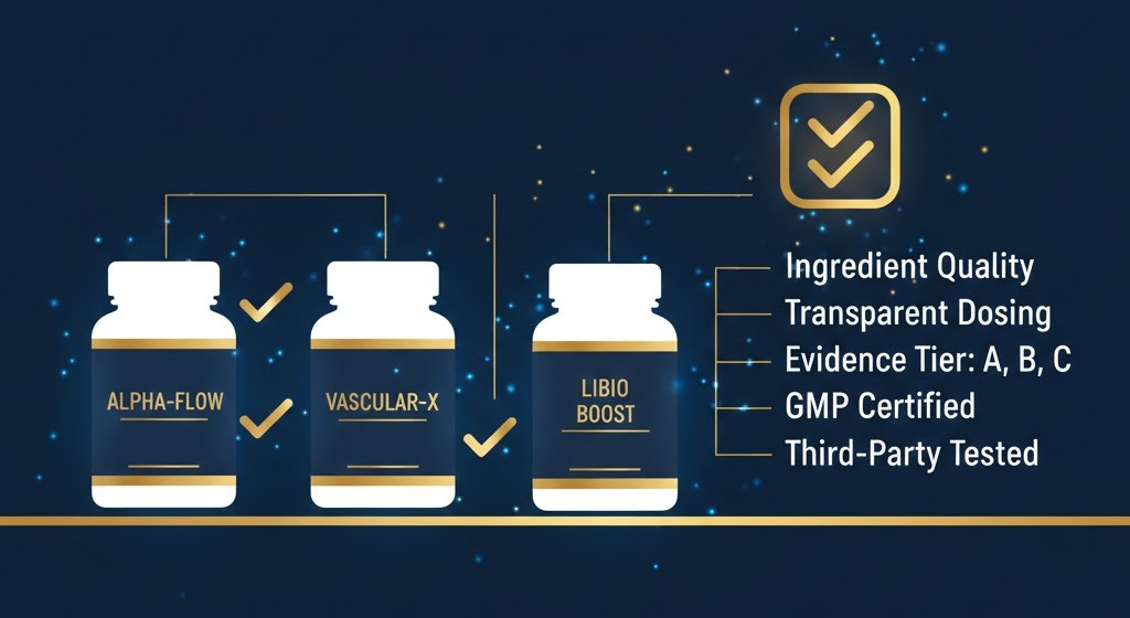 Best ED supplements comparison guide