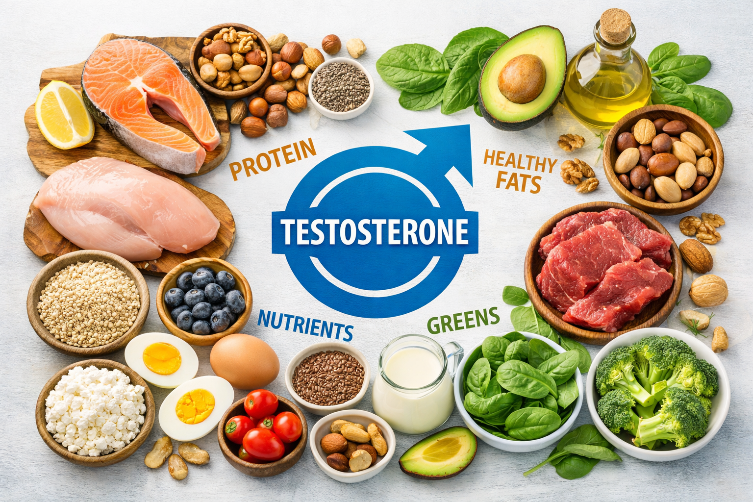 best diet foods for testosterone production