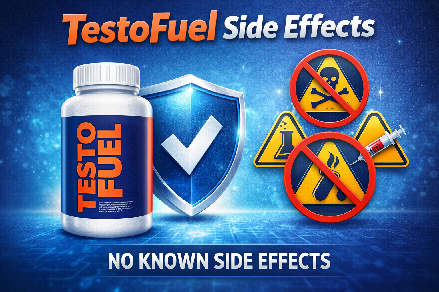 testofuel side effects safety concept
