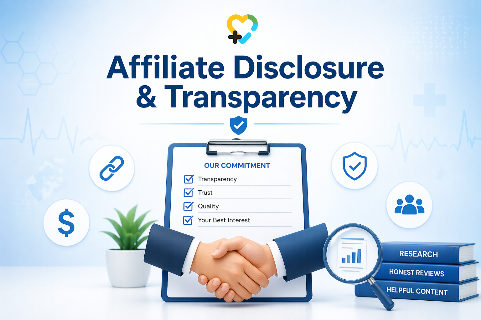 Affiliate disclosure and transparency policy for The Health Knowledge Base