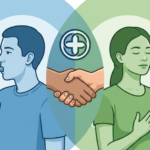 Comparison of conventional and natural lung treatments showing when to use each approach and how they work together integratively.